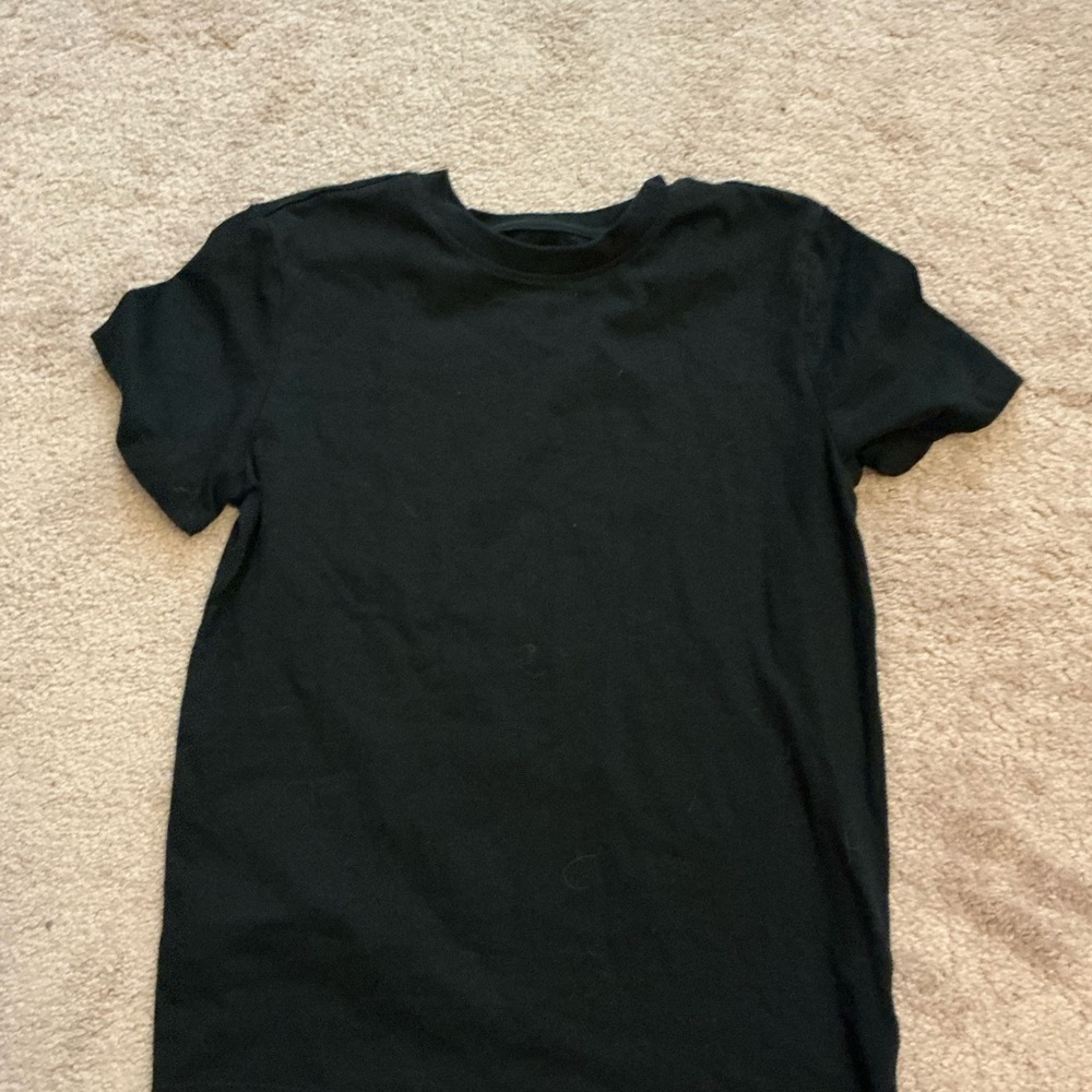 Cat & Jack Black Short Sleeve Tee